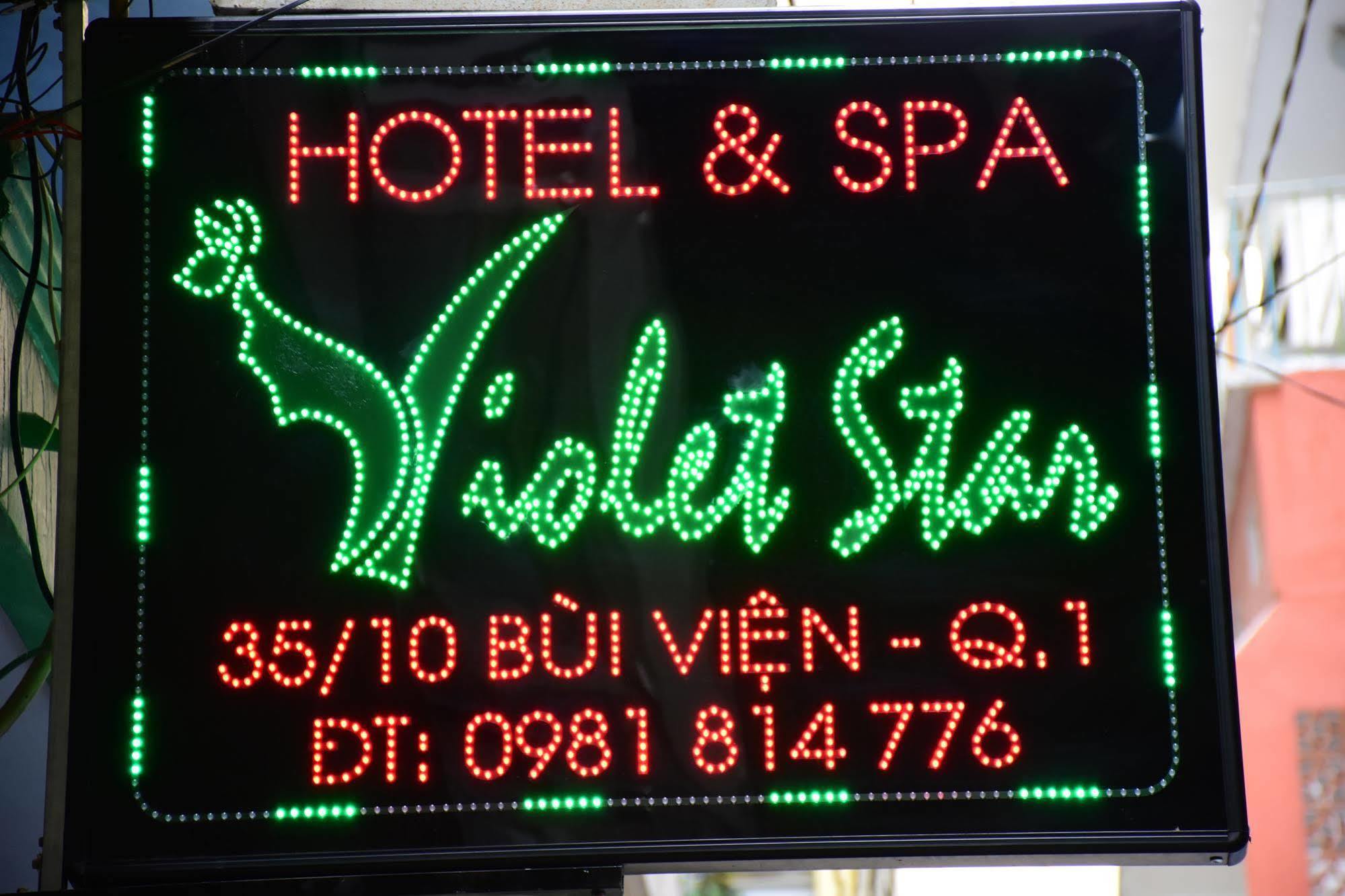 Violet Star Hotel&Spa Ho Chi Minh-stad Buitenkant foto